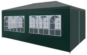 45103 vidaXL Tenda para festas 3x6 m verde