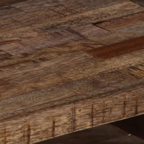Móvel de TV 118x30x40 cm madeira de mangueira maciça