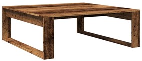 Mesa de centro 100x100x35 cm deriv. de madeira madeira velha