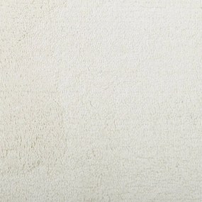 Tapete de pelo curto OVIEDO 60x110 cm creme