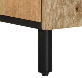 Móvel de TV 105x33x46 cm madeira de mangueira maciça