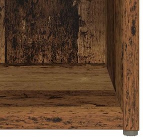 Conjunto de Estantes para TV 6 pcs Madeira Antiga