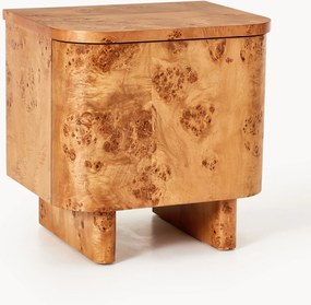 Mesa de cabeceira em madeira Tobia