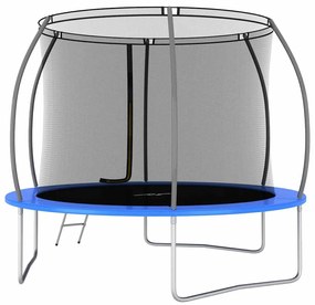 Conjunto de trampolim redondo 305x76 cm 150 kg