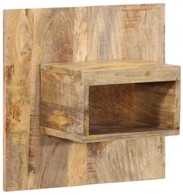 Mesa de cabeceira 50x27x50 cm madeira maciça manga áspera