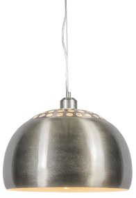 Candeeiro de suspensão redondo moderno em aço - Globe Moderno,Retro