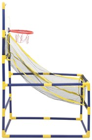 Conj. jogo de basquetebol arcade com bola e bomba 45x86x127 cm