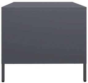 Mesa de centro 101,5x50x43,5 cm aço laminado a frio antracite