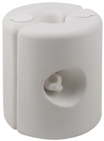 Conjunto de 4 suportes para pavilhão (NÃO INCLUÍDO) 25 cm Branco