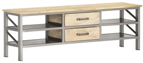 vidaXL Móvel de TV 120x30x40 cm madeira de mangueira maciça