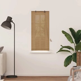 Persianas e Sombras de Janela Marrom Claro 60 x 160 cm Bambu