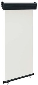 Toldo lateral para varanda 100x250 cm creme