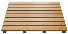 425920 RIDDER Tapete de banho em madeira Grating Nature 52x52 cm