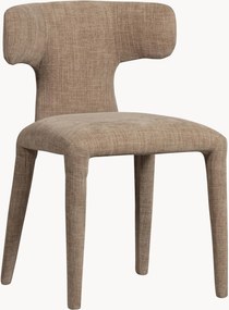 Cadeiras de jantar estofadas Permit, conjunto de 2