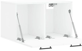 Armário de parede 60x36,5x35 cm derivados de madeira branco