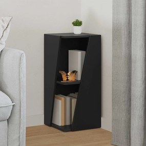 vidaXL Prateleira Lateral Preto 33 x 32 x 70,5 cm Madeira processada