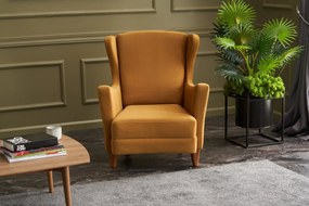 Cadeirão Lola – Dourado – 77x98x80 cm