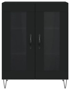 Aparador 69,5x34x90 cm derivados de madeira preto