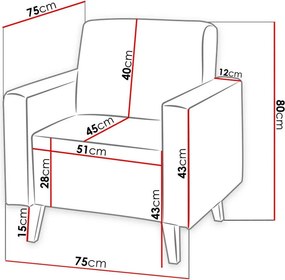 Poltrona Delbene 102