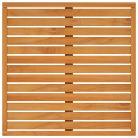 7 pcs conjunto lounge de jardim c/ almofadões acácia maciça