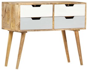 vidaXL Aparador 85x40x71 cm madeira de mangueira maciça