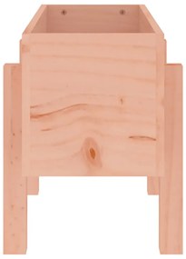 Vaso/floreira de jardim 62x30x38 cm madeira de douglas maciça