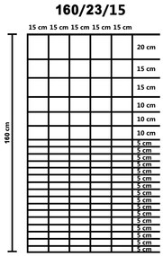 Cerca de jardim 50x1,6 m aço galvanizado prateado