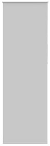 vidaXL Persiana de enrolar 70x230 cm largura tecido 65,7 cm poliéster