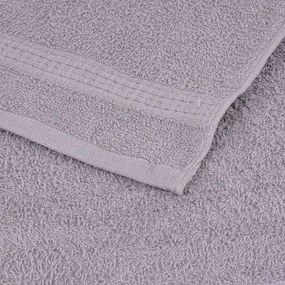 Toalhas de banho 10 pcs 100x150 cm 360gsm 100% algodão cinzento