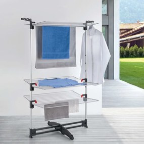 Estendal de pé para roupa Ciclone Vario 40 m