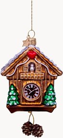 Ornamento de Natal artesanal Cuckoo Clock