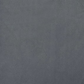 Sofá infantil 70x45x33 cm veludo cinzento-escuro