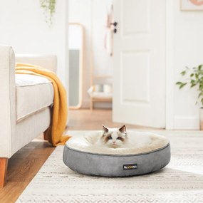 Cama para cães 50 x 18 cm (Ø x A) cinzenta