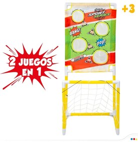 Jogo de pontaria Colorbaby Alvo Baliza de Futebol 48,5 x 113 x 35,5 cm (2 Unidades)