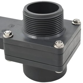 Válvula de regulação para piscina 2 pcs 38 mm