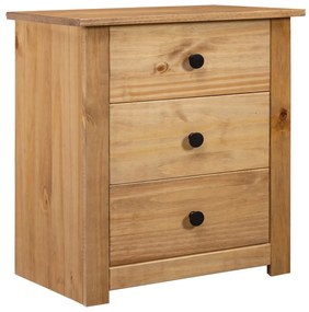 vidaXL Mesa de cabeceira 46x40x57 cm madeira de pinho panama