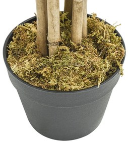 Árvore de bambu artificial 1288 folhas 180 cm verde