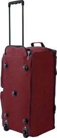 Mala de viagem com rodas e capacidade de 85L, 70 x 36 x 34 cm Vermelho