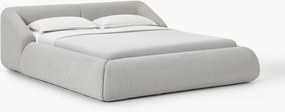 Cama estofada em bouclé Sofia