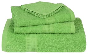 Toalhas banho 2 pcs 100x150 cm 360 gsm 100% algodão verde maça