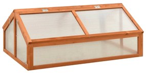 vidaXL Estufa 120x80x50 cm madeira de abeto