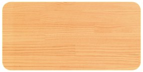 Mesa de centro Castanho-mel 80 x 39,5 x 33,5 cm