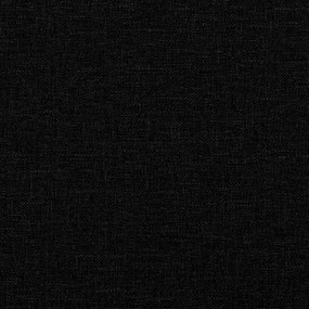 Sofá de 2 Lugares Chloé - Em Tecido - Cor Preto - 158x77x80 cm - Com o