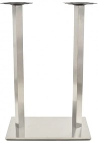 Pernas de Mesa Bar, Restaurante, Café, Esplanada Conjunto de 2 Bases de mesa IPANEMA, aço inoxidável, base de 70 x 40 cms, altura 110 cms