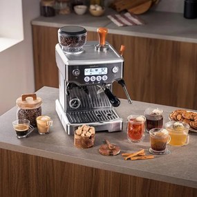 Cafeteira barista Power Espresso 20 Barista Steel &amp; Grind