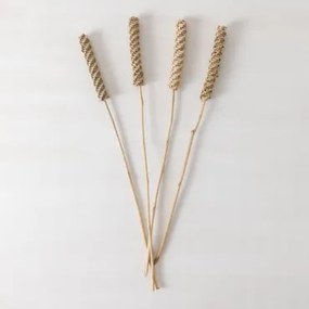 Pack De 4 Ramos Secos Decorativos Uswil Beige Creme - Sklum