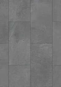 Mexen Grey Dark painéis vinílicos 610 x 305 mm LVT Dryback 2,5 mm, base em PVC, 4 V-Fuga, Pedra - F1459-0610-305-255-4V1-01