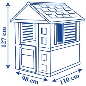 Casa de Brincar Infantil Patrulha Pata SMOBY Amarela