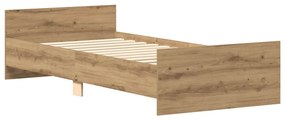 Estrutura de cama sem colchão 90x190cm derivados de madeira