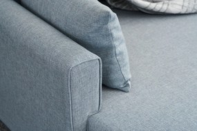 Sofá-Cama de Canto Bella – Azul – 205x85x140 cm